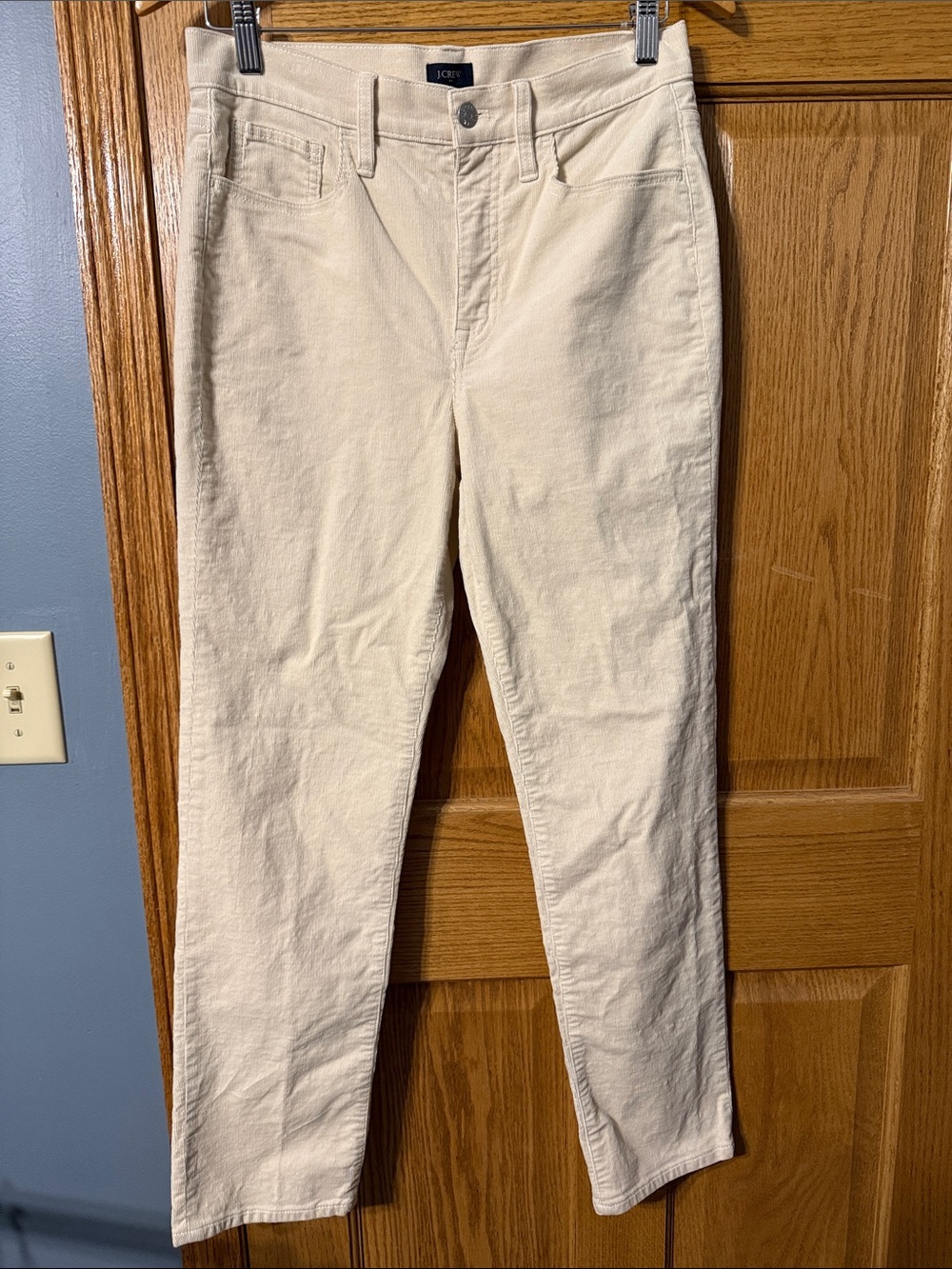 Jcrew Straight Leg Corduroy Pants